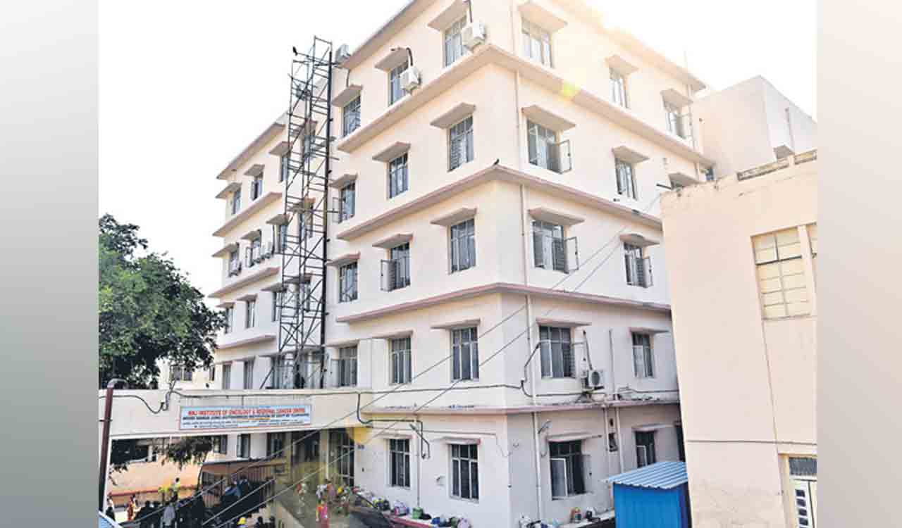 Hyderabad New Block At MNJ Cancer Hospital Ready For Opening Telangana