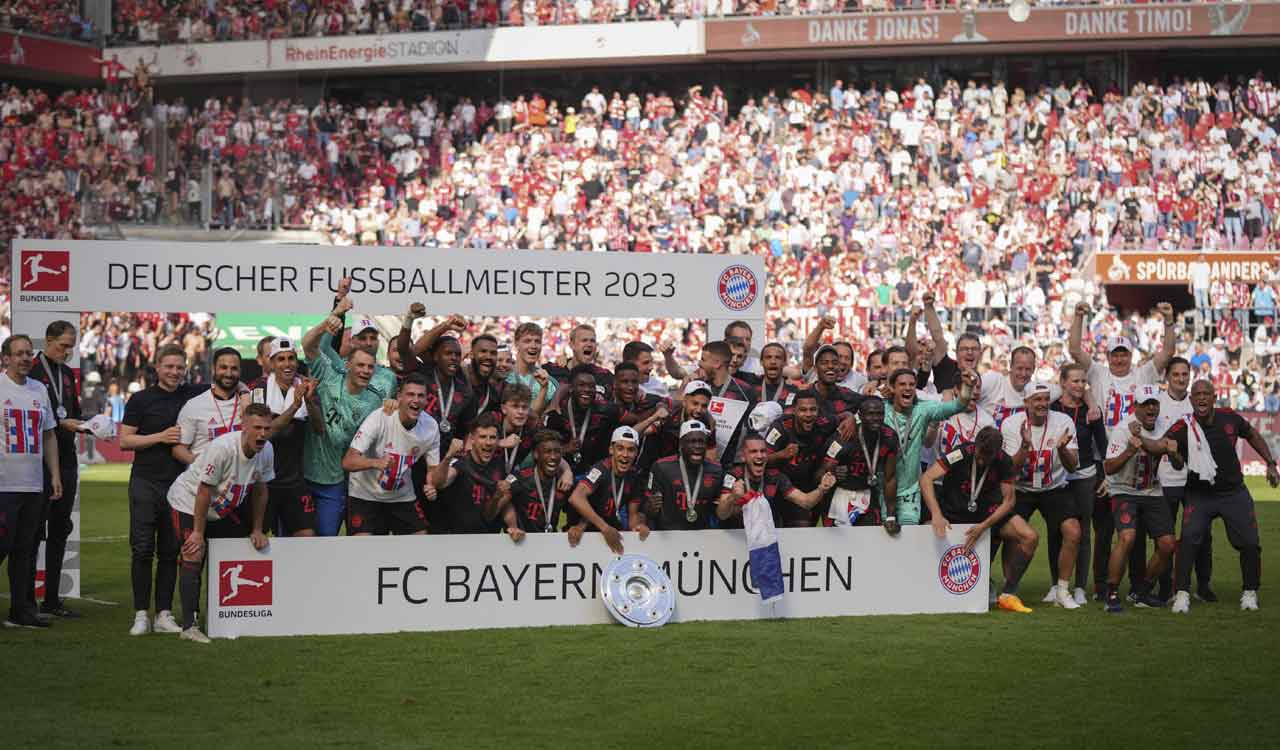 Bayern Munich Wins Record Extending Th Consecutive Bundesliga Title