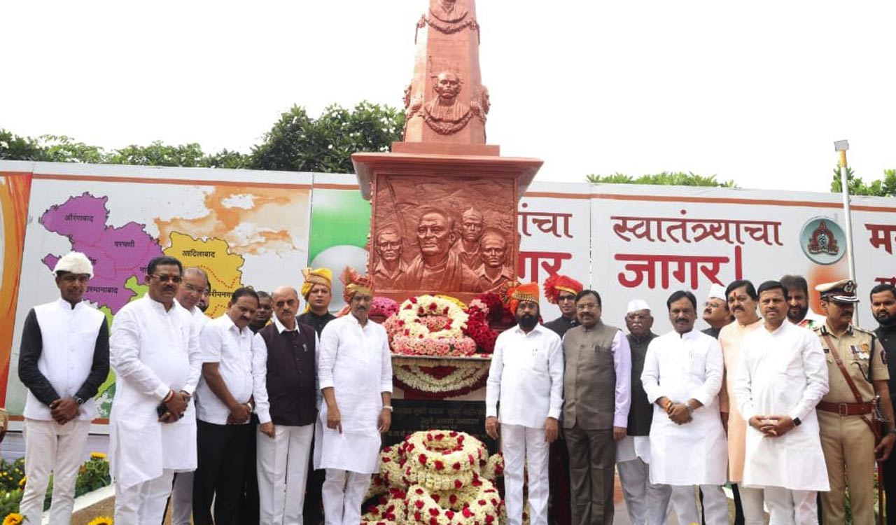 Th Anniversary Of Marathwada Liberation Day Celebrated In Latur