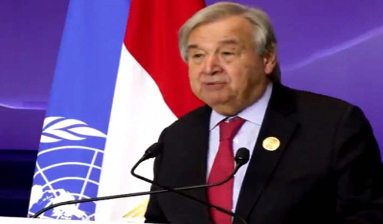 UN Chief Calls For Humanitarian Access To Gaza Telangana Today