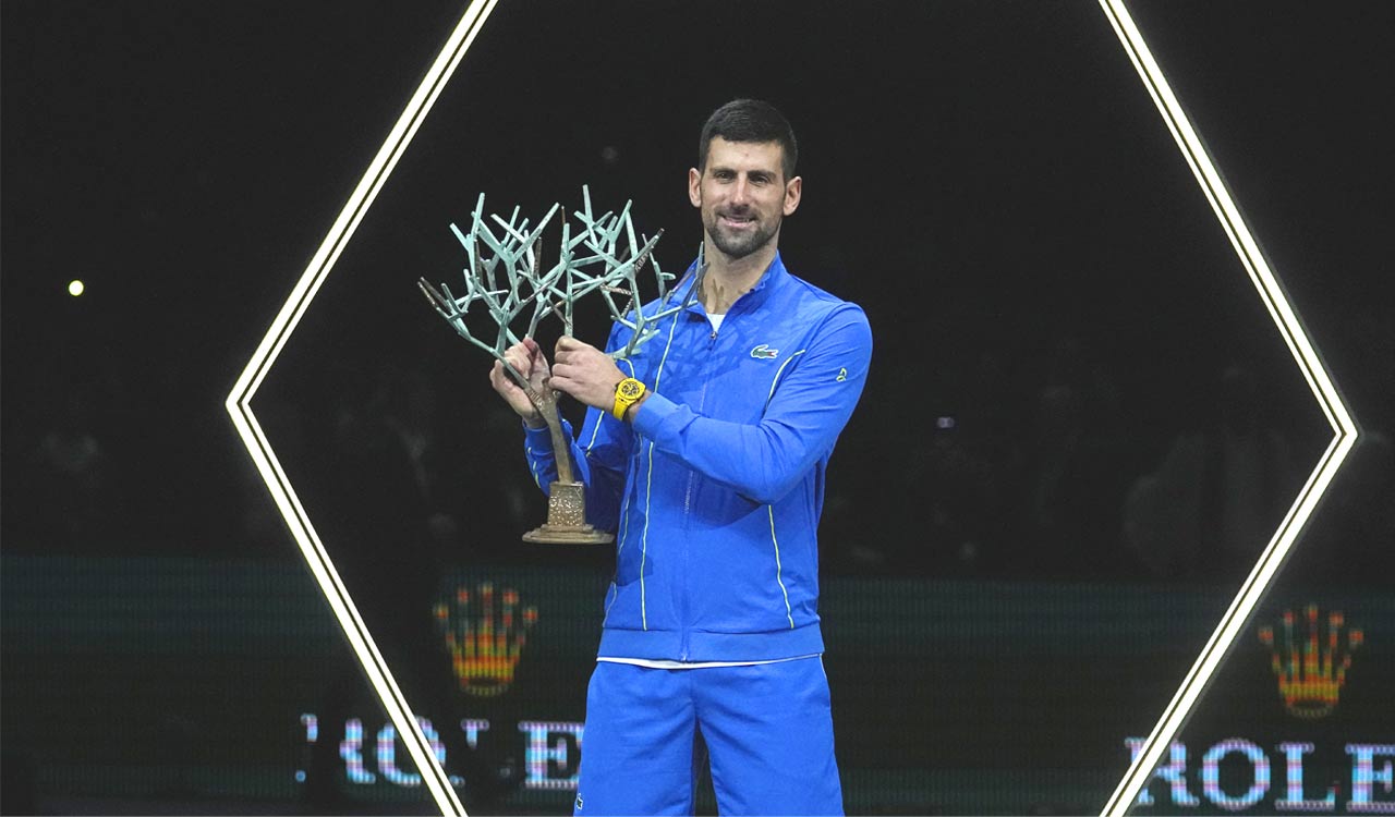 Novak Djokovic Wins Paris Masters Claims Th Masters Title