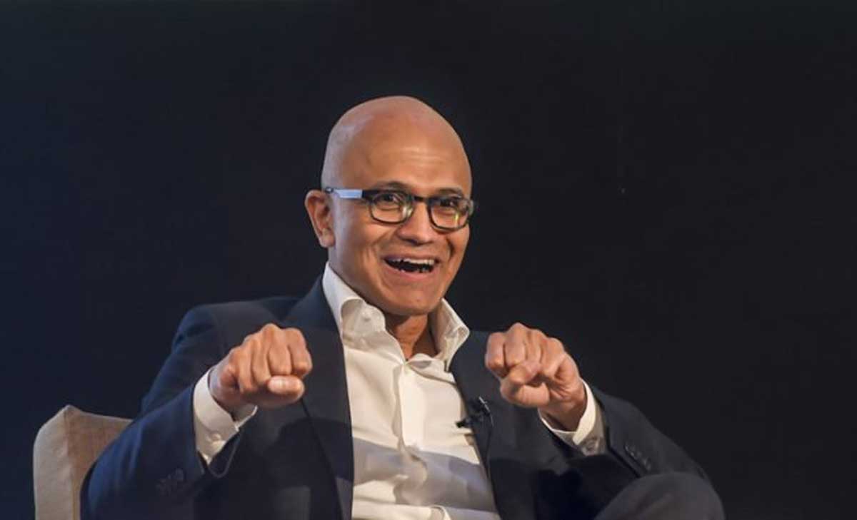 Watch Up All Night For Ind Vs NZ Semis Satya Nadella Goes To