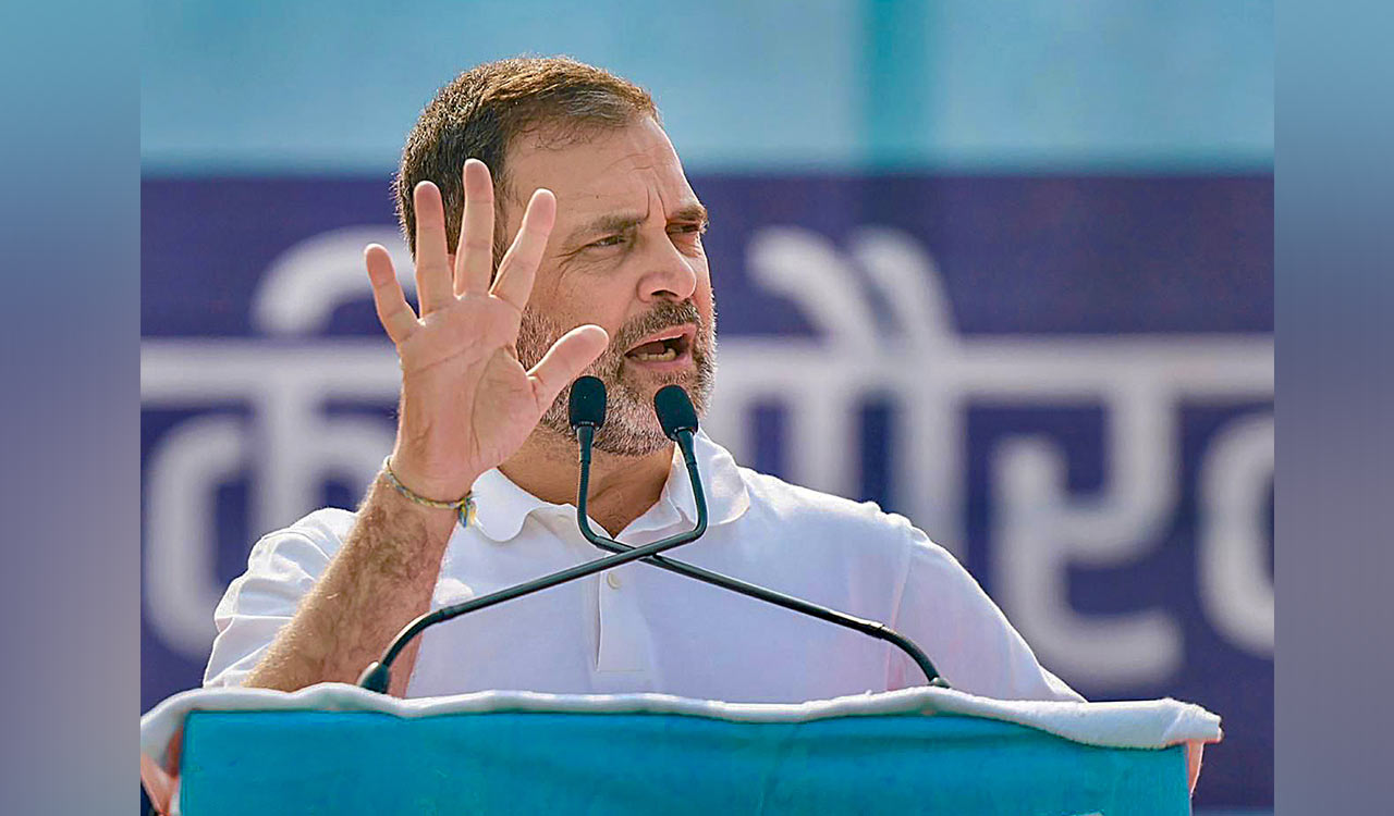 Conspiracy To End Reservation Rahul Gandhi Slams Centre Over UGC De