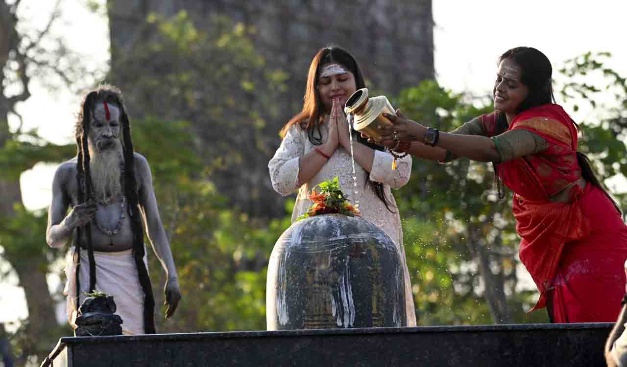 Devotees Flock To Historic Temples In Hyderabad For Maha Shivaratri