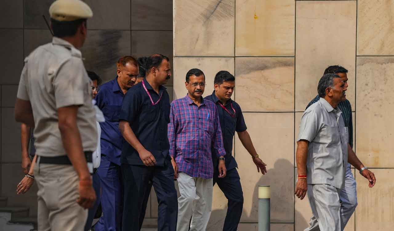 Sc Releases Cm Arvind Kejriwal On Interim Bail Till June Telangana Today