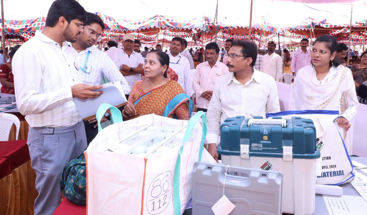 Lakh Voters To Cast Vote To Elect Khammam Ls Member Telangana Today