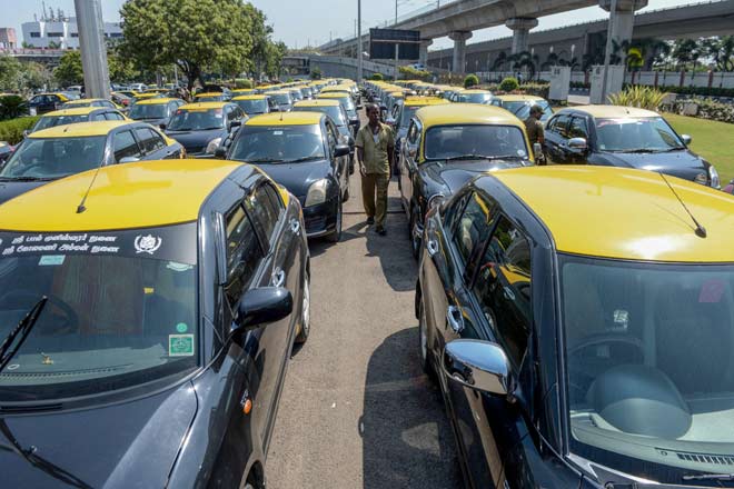 Unauthorized shared taxis are now creating unpleasant experiences for passengers at Hyderabad-Telangana Airport