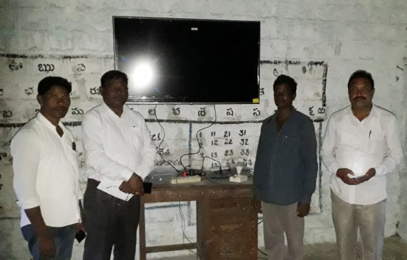 Adilabad SP sponsors TV set, DTH connection for tribal students