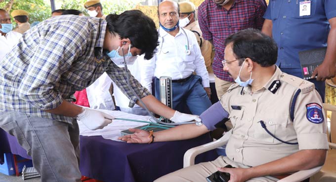 Cyberabad Police on a mission to collect blood