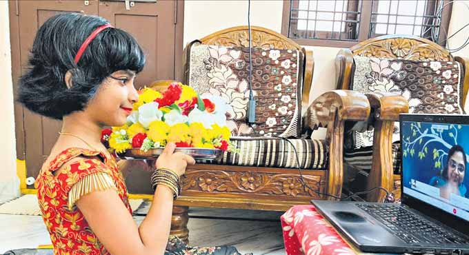 Bathukamma, Dasara festivities lift kids’ spirits