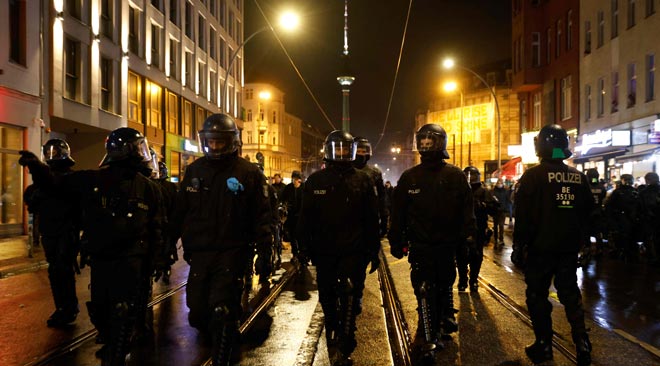 Riot after police clear Berlin squat, symbol of city’s radicalism