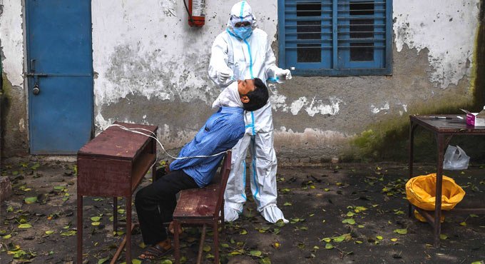 With spike of 55,342 cases, India’s COVID-19 tally reaches 71,75,881