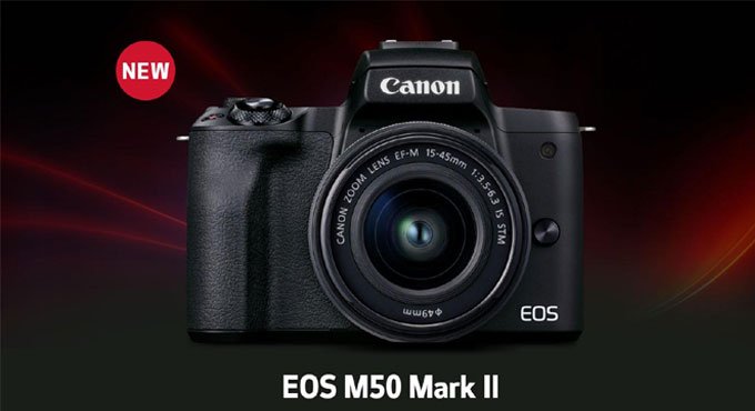 Canon launches new EOS M50 Mark II mirrorless camera in India