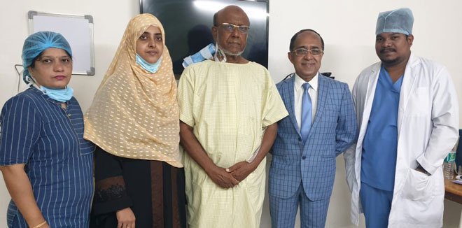 A live liver donor undergoes multiple bypass surgeries at Care Hospitals