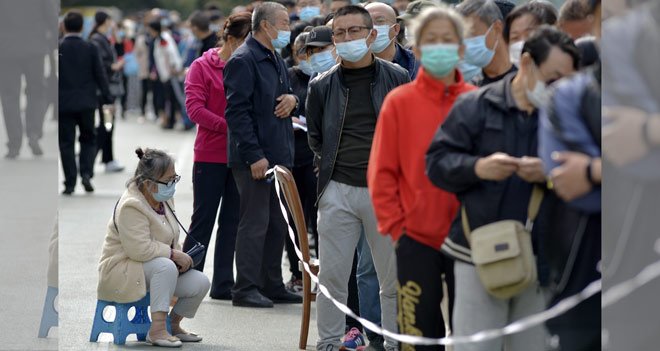 China to test entire city in ‘five days’ after six virus cases