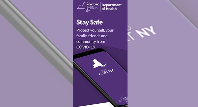 Covid-19 contact tracing app launched in New York