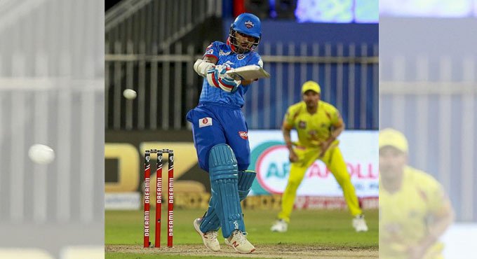 Dhawan hits ton but Axar takes DC home