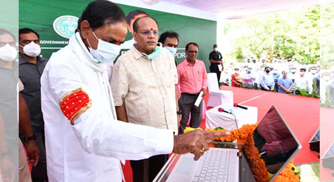 Non-agri services on Dharani after a fortnight: KCR