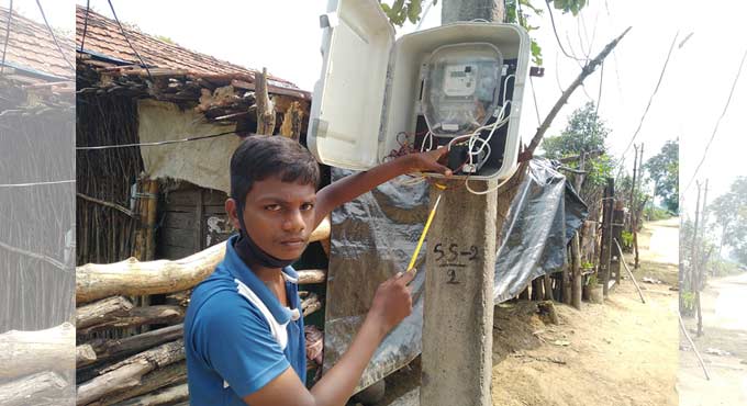 Class X student receives appreciation from district collector