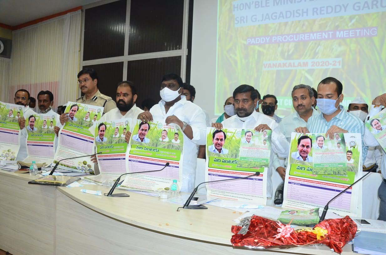 Take paddy procurement as challenge: Jagadish tells officials