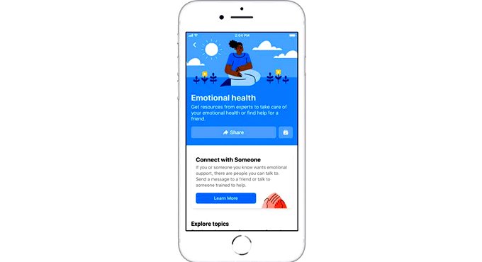 Facebook ‘Emotional Health’ tool now available in India