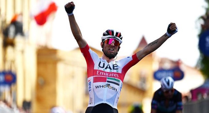 Giro D’italia: Diego Ulissi denies Sagan win in Stage 2