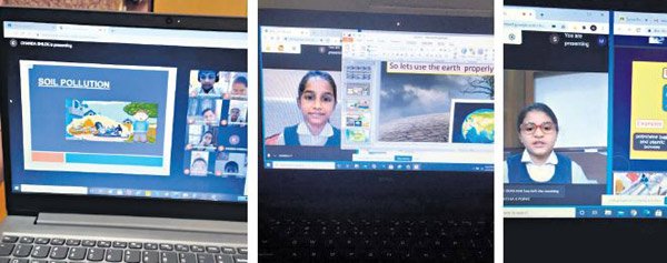 Gitanjali Devashray: Students discuss ways to save environment