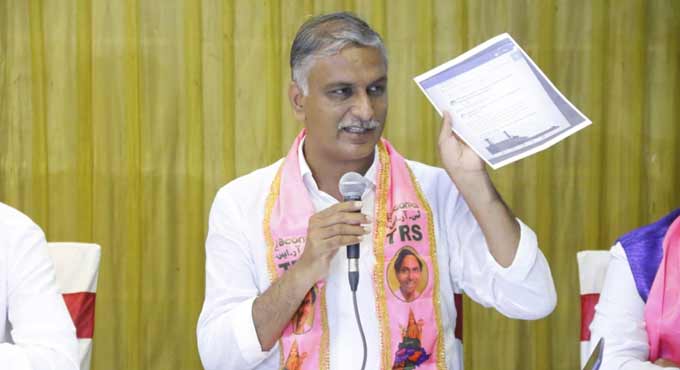 Dubbak bypoll: Harish Rao challenges BJP to prove its propaganda