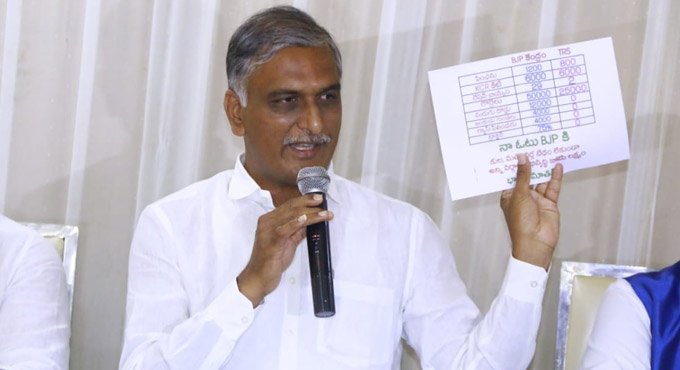 Dubbak bypolls: Harish Rao exposes BJP lies