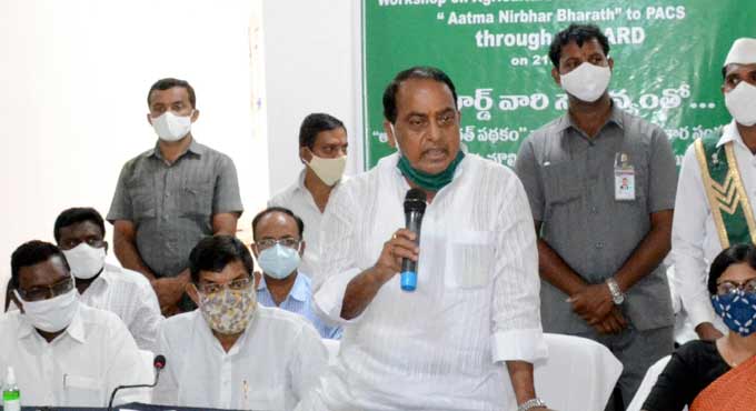 Purchase farm equipment, Indrakaran to officials