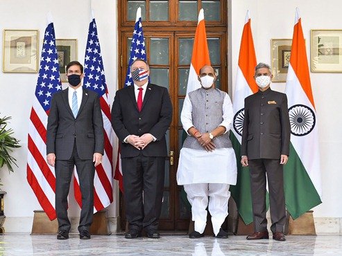 India, US hold third edition of 2+2 talks