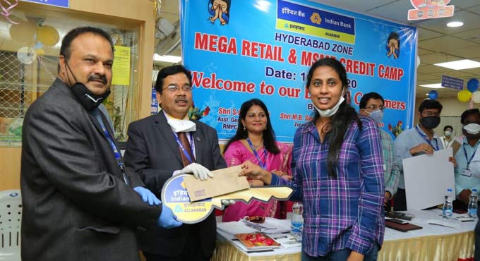 Hyderabad: Indian Bank organises retail and MSME credit campaign
