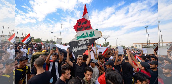 Iraq protesters revive year-old revolt against the system