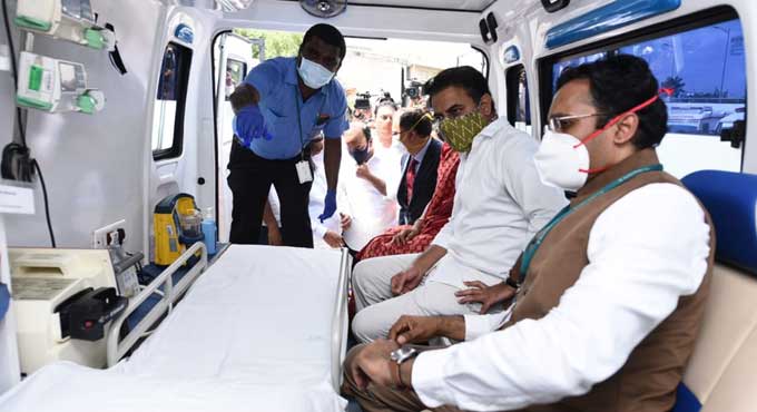 KTR launches trauma care centre, ambulances on ORR