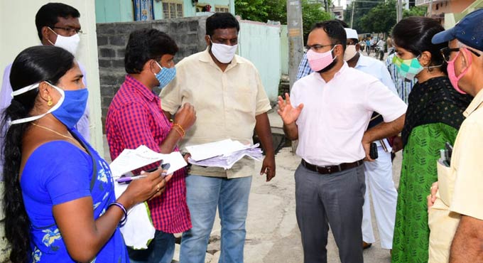 Karimnagar Collector asks Dharani survey teams to meet target