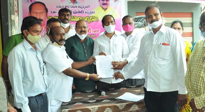 TRS cadres intensified graduates MLC voter enrollment in Khammam