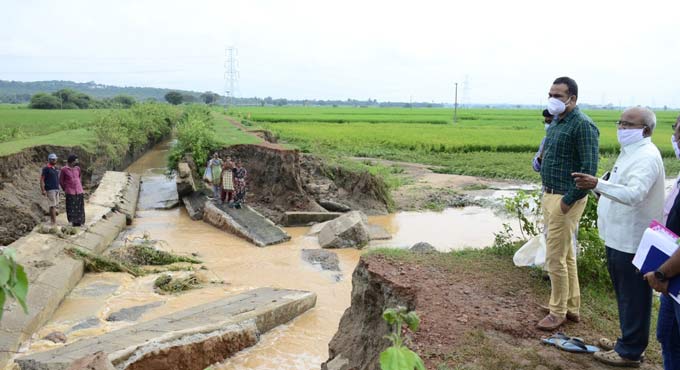 Khammam Collector tells officials to assess crop loss