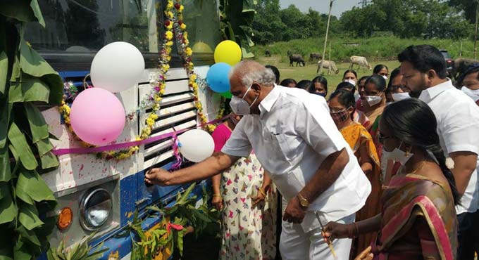 Mobile bio-toilet for women launched at Kaghaznagar