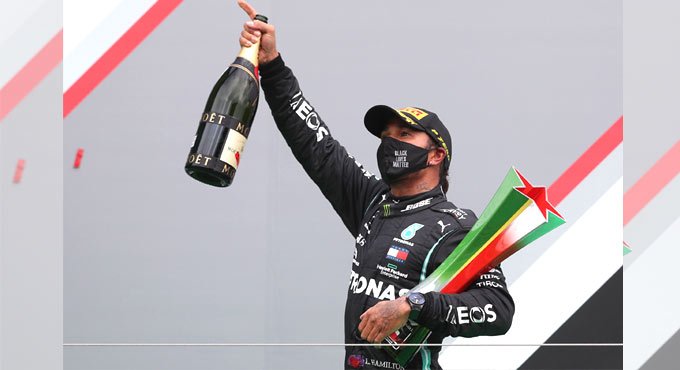 Lewis Hamilton breaks Schumacher’s record with 92nd career title