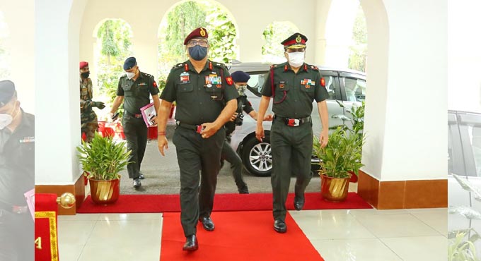 Lieutenant General PN Rao visits Secunderabad Army Cantonment