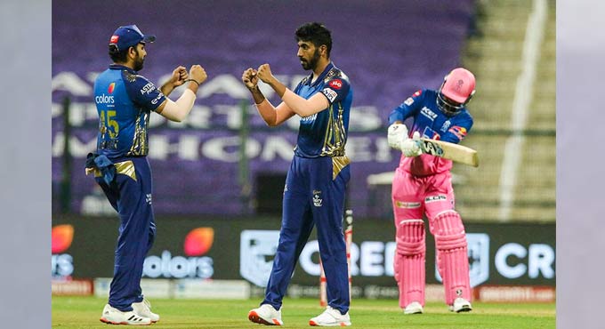 Suryakumar, Bumrah lead MI to 57-run win over RR