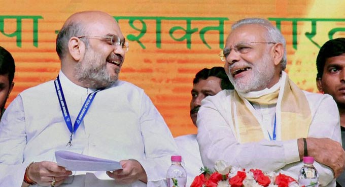 PM Modi wishes Amit Shah on his 56th birthday