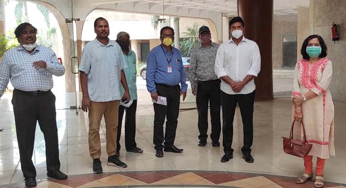 Marri Rajashekhar inspects Centre for DNA building