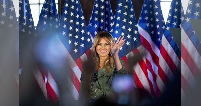 Melania Trump finally hits the stump for her husband