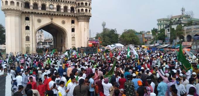 Milad-un-Nabi celebrated as low key affair in Hyderabad