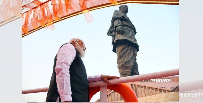 PM Modi pays tribute to Sardar Vallabhbhai Patel on his birth anniversary