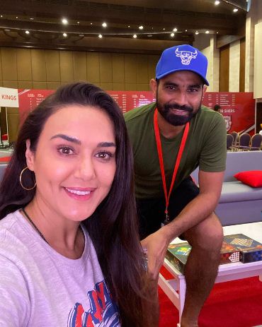 KXIP owner Preity Zinta hails Shami