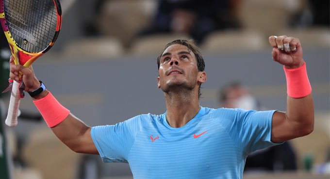 Nadal storms into 4th round, Wawrinka crashes out of French Open