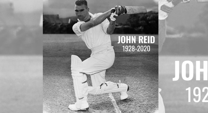 New Zealand cricketer John Reid passes away