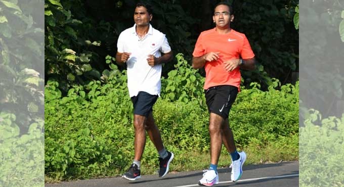 Nirmal Collector keeps staff fighting fit!